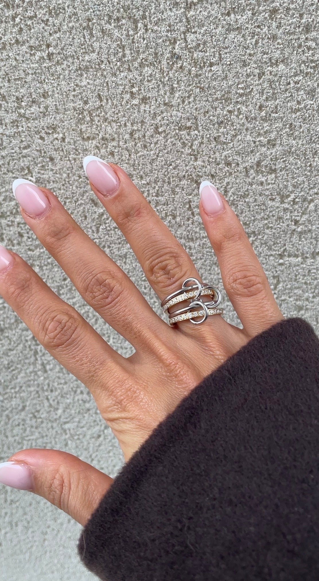 Bague Double Couture