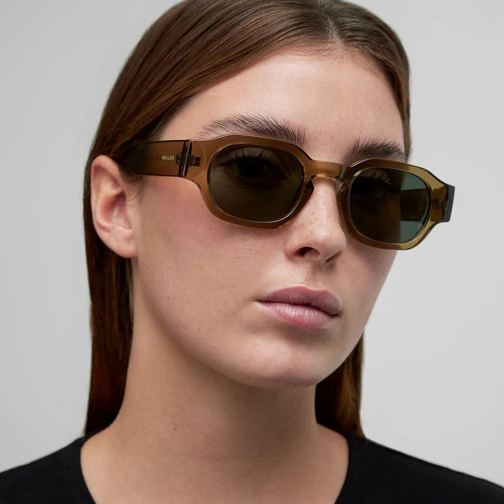 Lunettes De Soleil Chinua Greige - Olive
