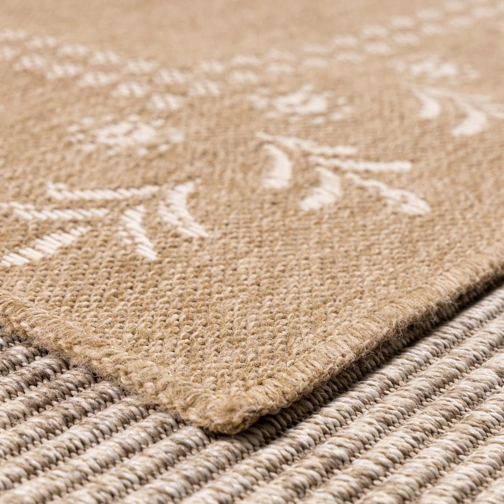Nature - Tapis D'Intérieur/Extérieur - Polypropylène - Blanc