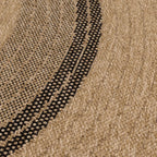 Nature - Tapis D'Intérieur/Extérieur - Polypropylène - Noir