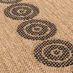 Nature - Tapis D'Intérieur/Extérieur - Polypropylène - Noir