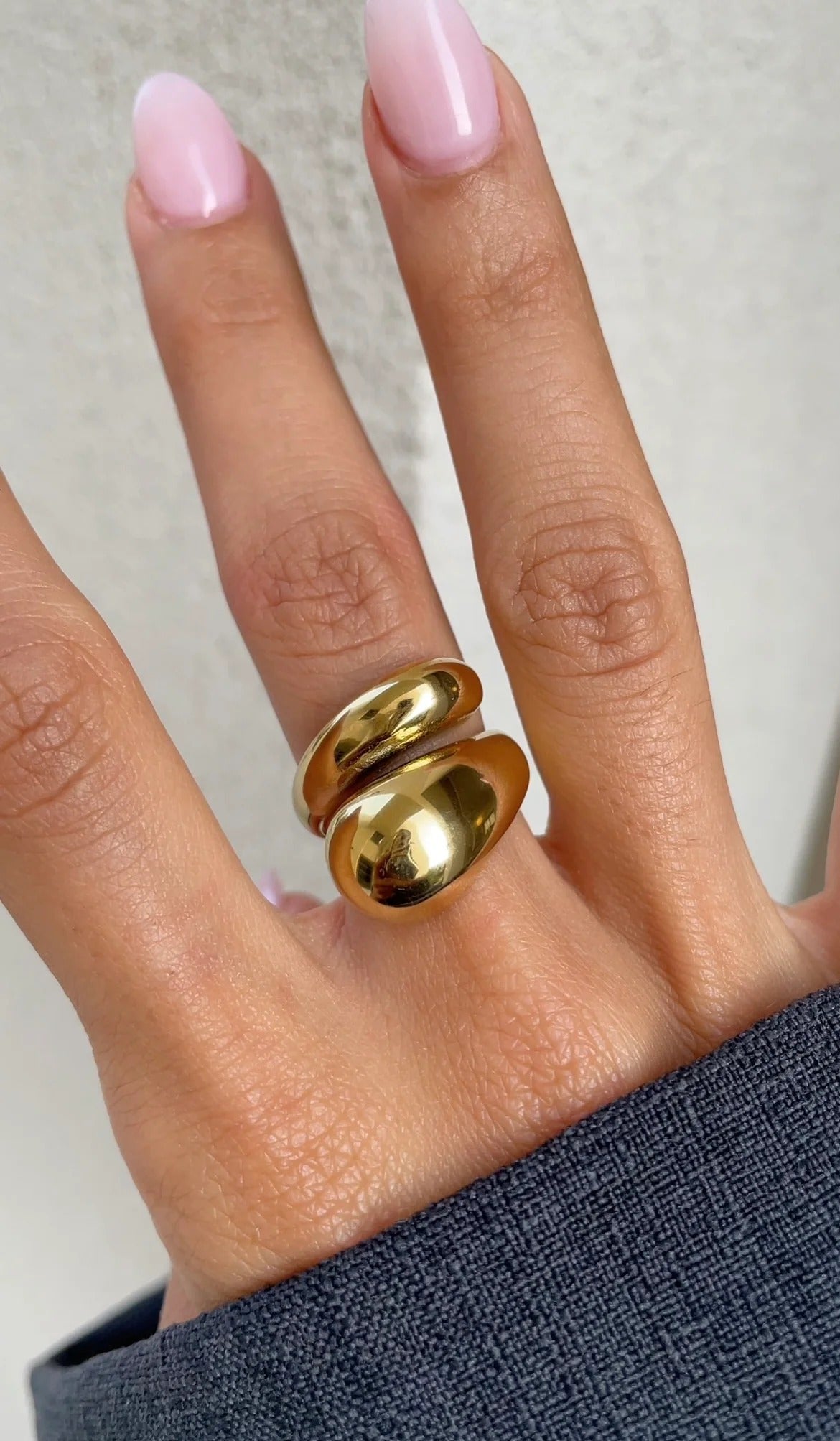 Bague Chunky Embrace