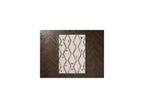 Naly - Tapis Poils Longs - Motif Graphique