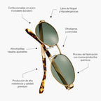 Lunettes De Soleil Emin - Gold Carbon