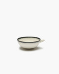 Lot De 4 Saucer Cappuccino - Blanc Desiree - By Roger Van Damme