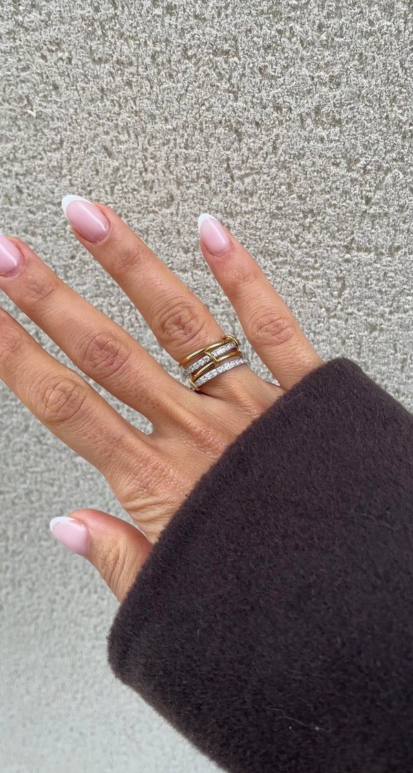 Bague Double Couture