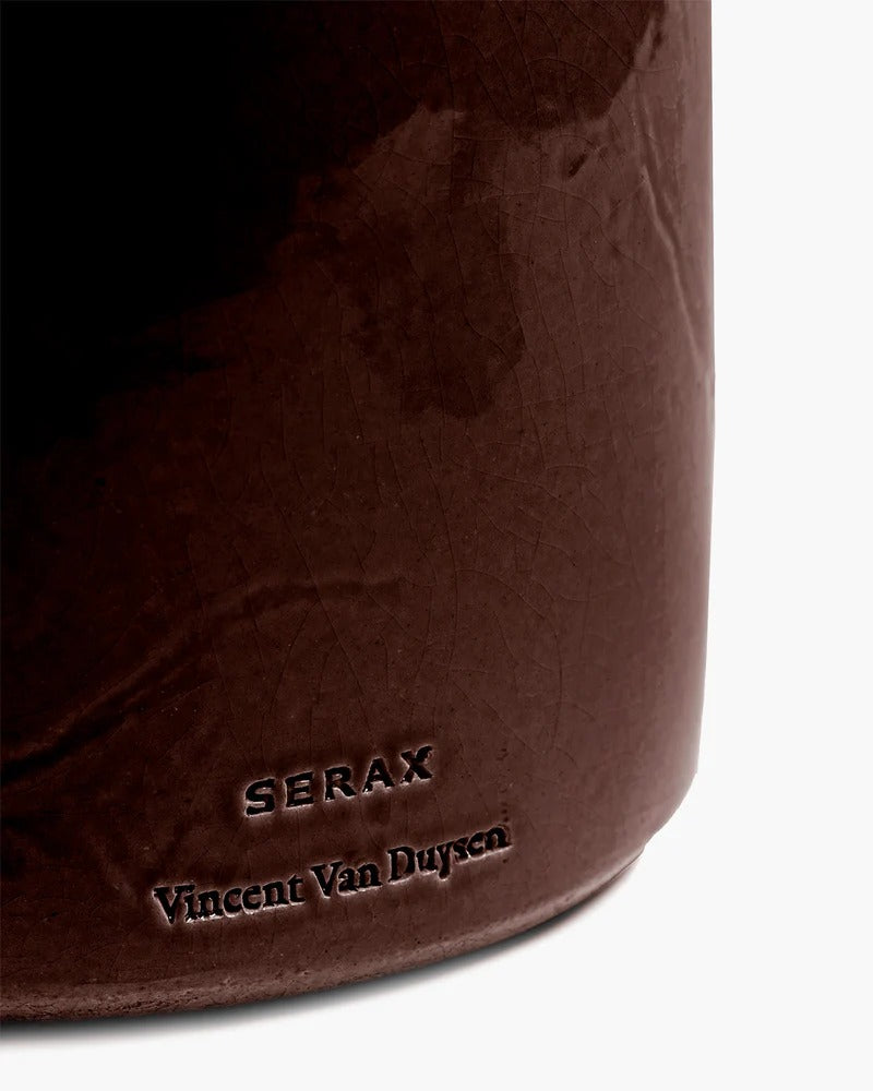 Pot De Fleurs L - Marron