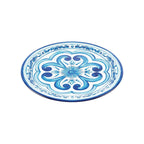 Lot De 4 Assiettes Plates - Blues
