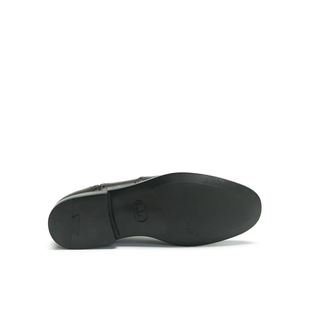 Oxford Wing Tip - Marron Foncé - Homme
