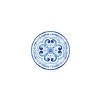 Lot De 4 Assiettes Plates - Blues