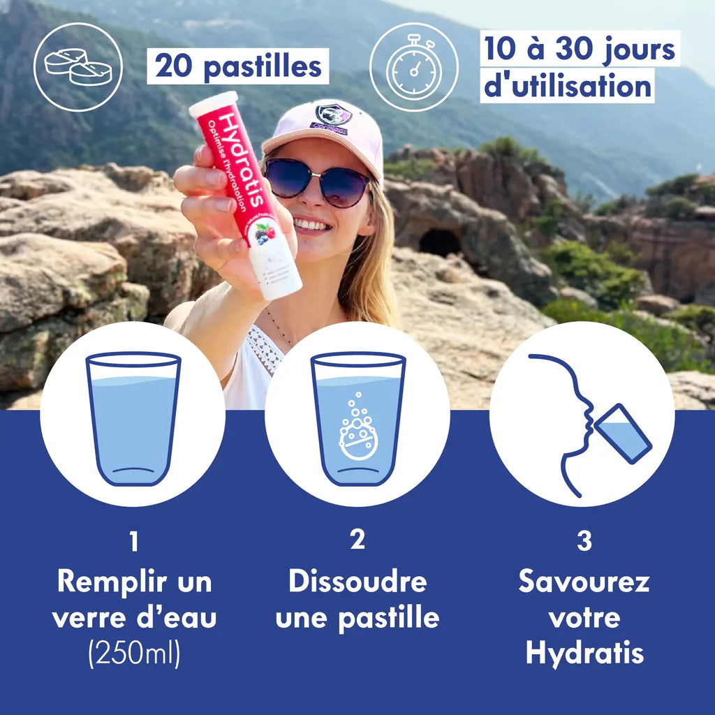 Les Tubes Hydratis - Choisissez votre parfum