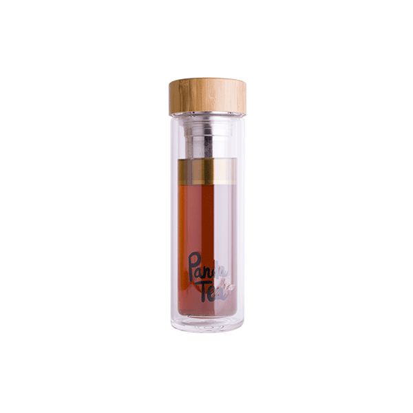 Gourde En Verre Avec Infuseur - 450 Ml