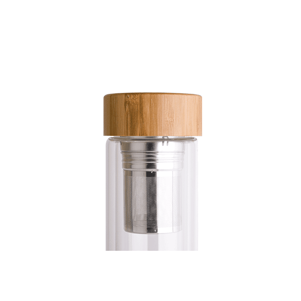 Gourde En Verre Avec Infuseur - 450 Ml