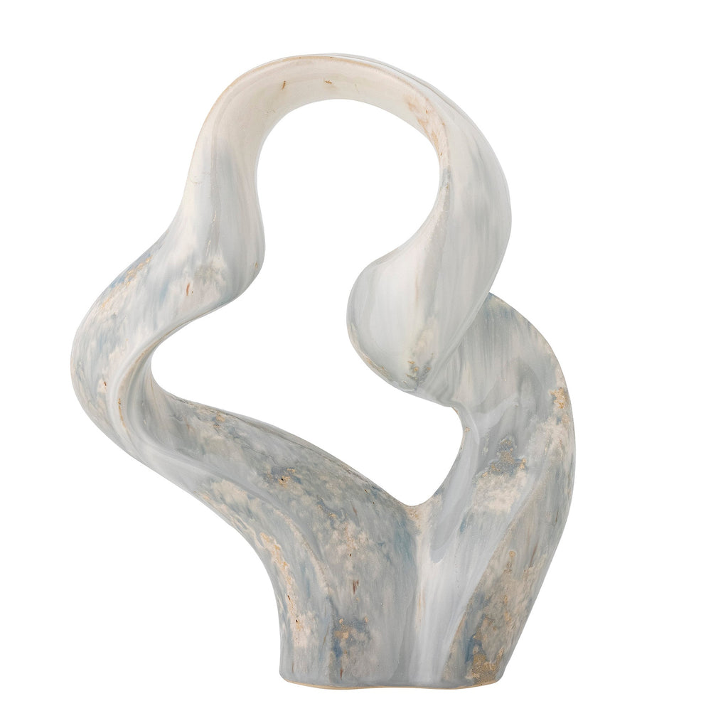 Rouyi - Objet Déco - Gris - Grès