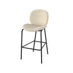 iris chaise pour ilot central en tissu boucle beige 65