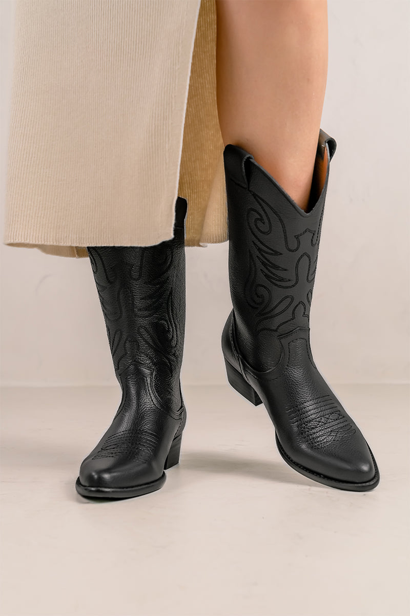Bottines Jandra - Total Black