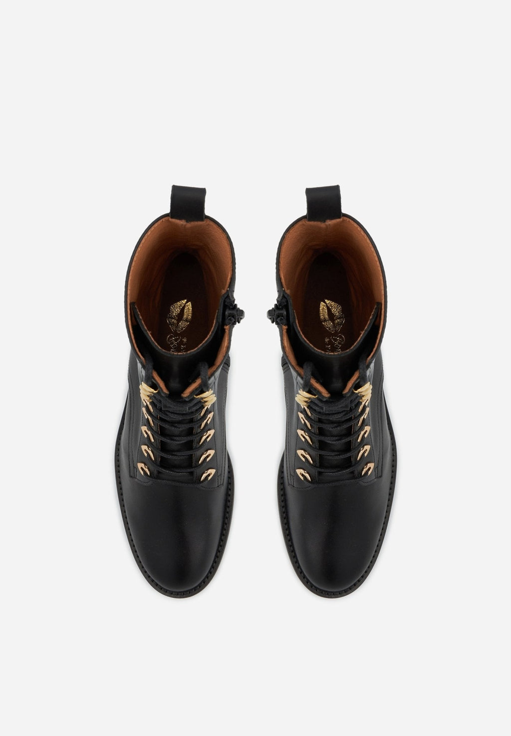 Janis - Cuir Lisse Noir - Bons Baisers - The Bradery