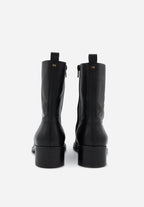 Janis - Cuir Lisse Noir - Bons Baisers - The Bradery