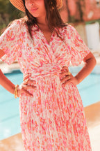 JODIE Rose - Robe Longue