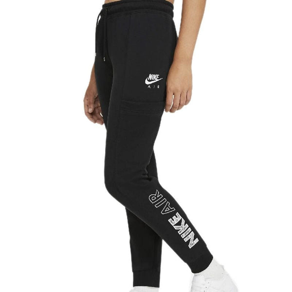 Jogging Air Pant Flc Textile - Noir - Femme - Nike - The Bradery