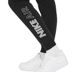 Jogging Air Pant Flc Textile - Noir - Femme - Nike - The Bradery