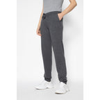 Jogging Gwen Gris Sombre, 100% Cachemire, 2 Fils, Jersey - Femme - Perfect Cashmere - The Bradery
