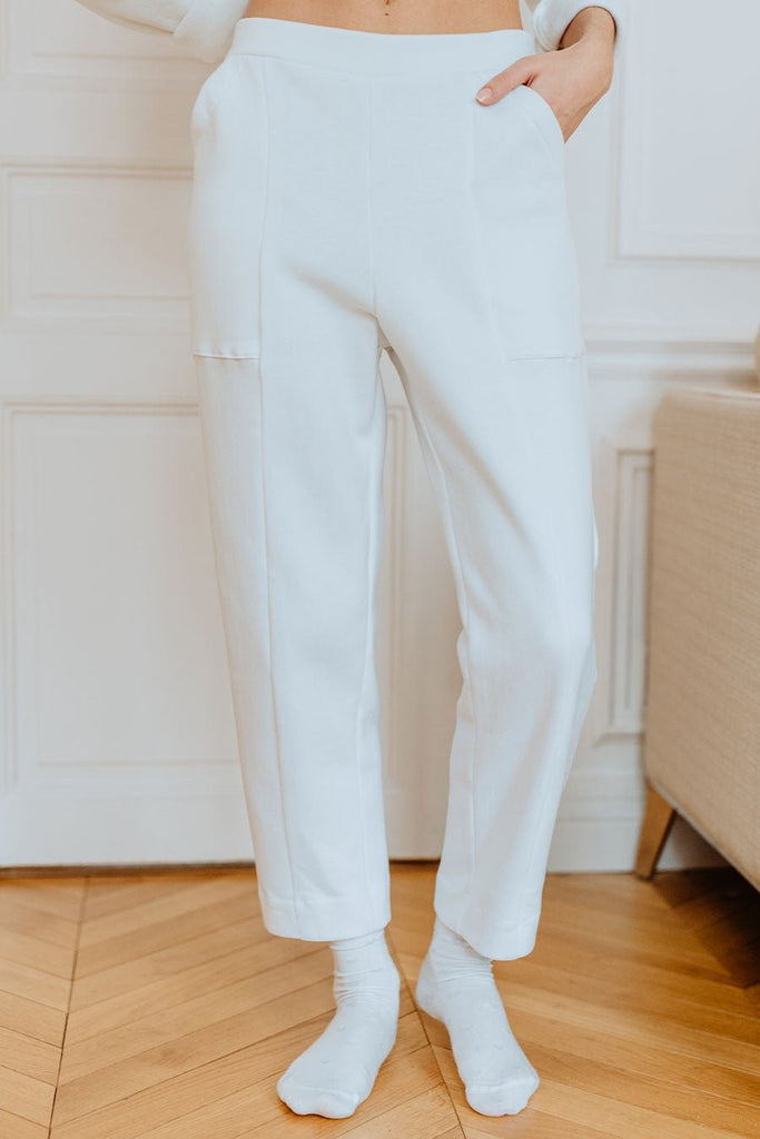 Jogging Jack Blanc - Saaj Paris - The Bradery