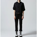 Jogging Noir Poches Latérales Et Strass - Femme Jogging The Kooples