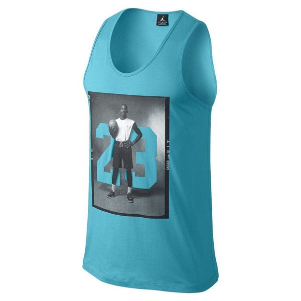 Jordan 88 Tank - Tee-Shirt Homme Textile - Bleu TEE-SHIRT HOMME TEXTILE Nike