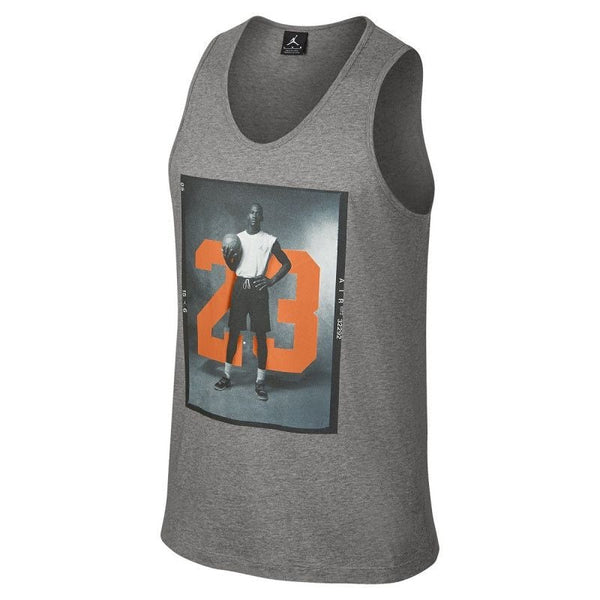 Jordan 88 Tank - Tee-Shirt Homme Textile - Gris TEE-SHIRT HOMME TEXTILE Nike