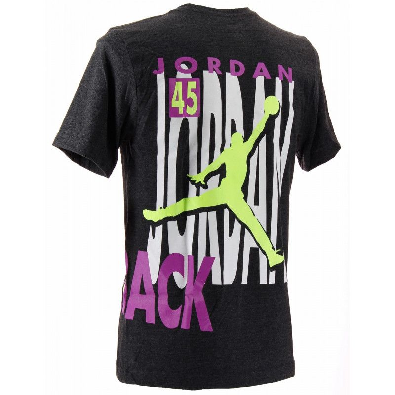 Jordan Aj X - Tee-Shirt Homme Textile - Gris TEE-SHIRT HOMME TEXTILE Nike