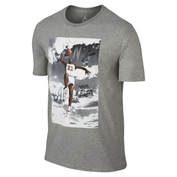 Jordan Dunk From Above - Tee-Shirt Homme Textile - Gris TEE-SHIRT HOMME TEXTILE Nike