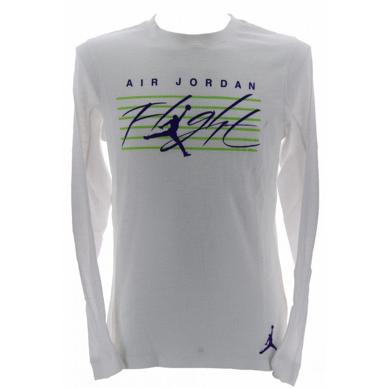 Jordan Flight Graphic Thermal - Sweat Homme Textile - Blanc SWEAT HOMME TEXTILE Nike