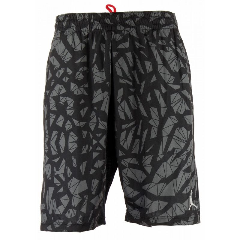 Jordan Fragmented Print - Short Homme Textile - Noir SHORT HOMME TEXTILE Nike