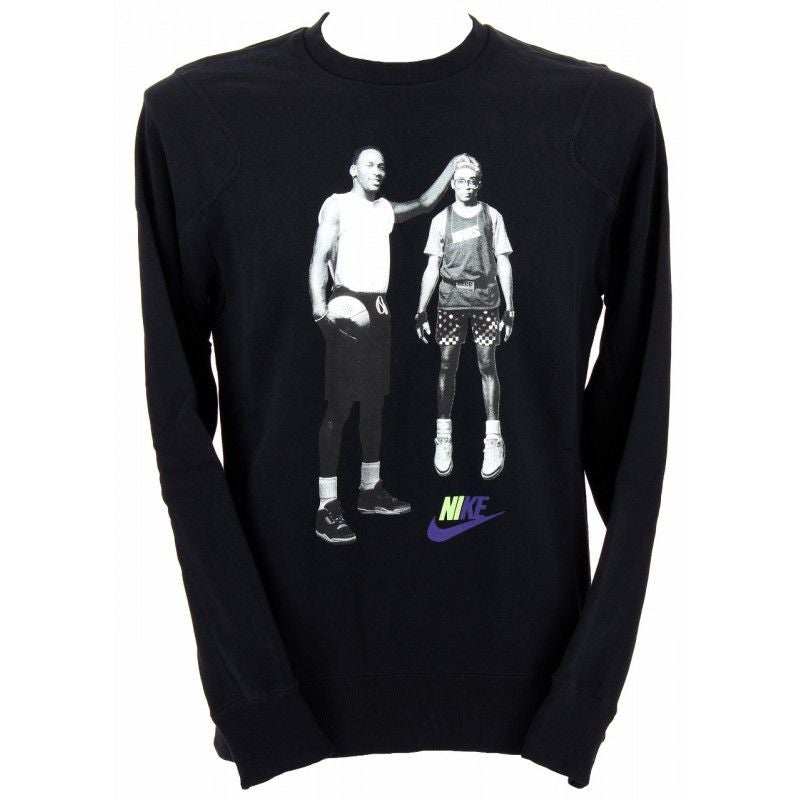 Jordan Mike And Mars Fleece Crew - Sweat Homme Textile - Noir SWEAT HOMME TEXTILE Nike