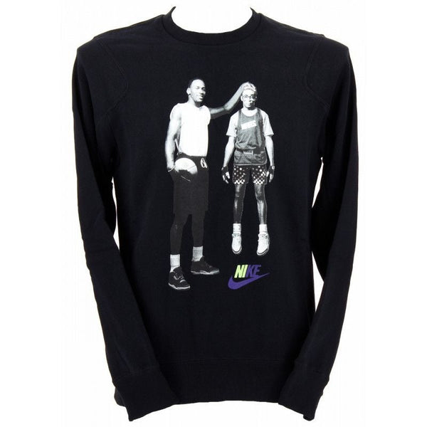 Jordan Mike And Mars Fleece Crew - Sweat Homme Textile - Noir SWEAT HOMME TEXTILE Nike
