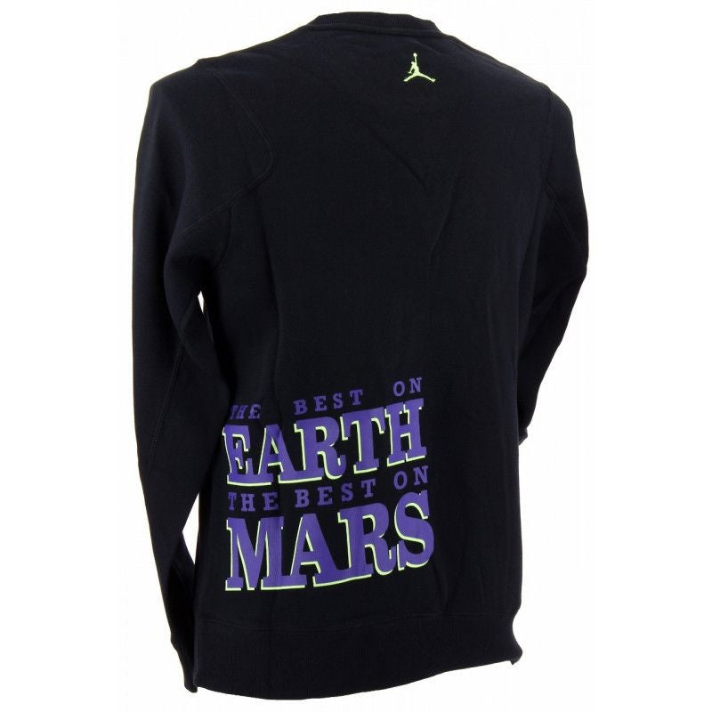 Jordan Mike And Mars Fleece Crew - Sweat Homme Textile - Noir SWEAT HOMME TEXTILE Nike