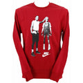 Jordan Mike And Mars - Sweat Homme Textile - Rouge SWEAT HOMME TEXTILE Nike