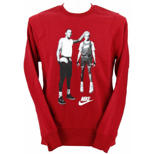 Jordan Mike And Mars - Sweat Homme Textile - Rouge SWEAT HOMME TEXTILE Nike