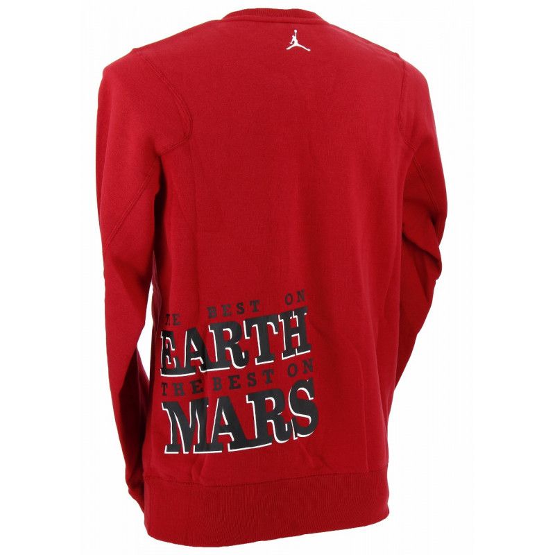 Jordan Mike And Mars - Sweat Homme Textile - Rouge SWEAT HOMME TEXTILE Nike