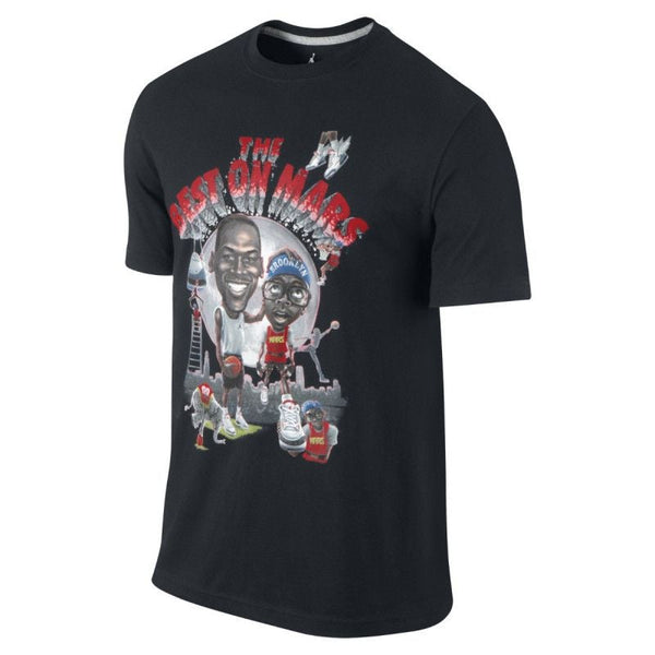 Jordan Mike And Mars - Tee-Shirt Homme Textile - Noir TEE-SHIRT HOMME TEXTILE Nike