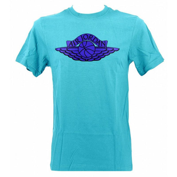 Jordan Wings Logo - Tee-Shirt Homme Textile - Bleu TEE-SHIRT HOMME TEXTILE Nike