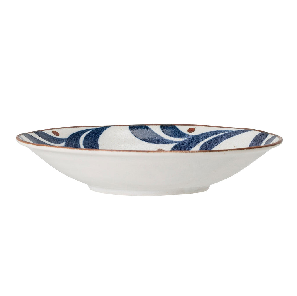 Camellia - Assiette Creuse - Bleu - Porcelaine