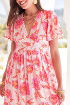 JULYA Rose - Robe Longue