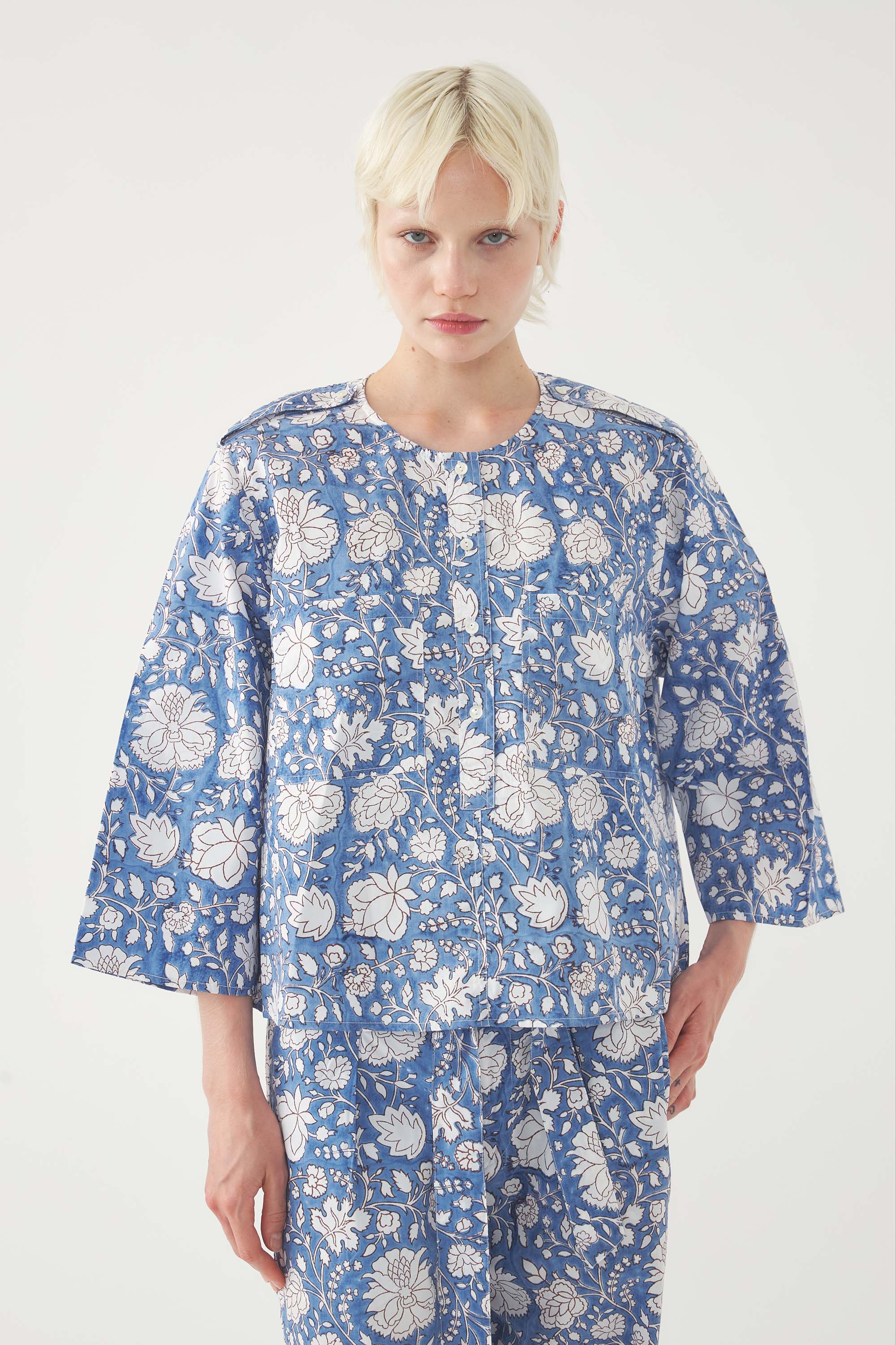 Blouse June - Bleu