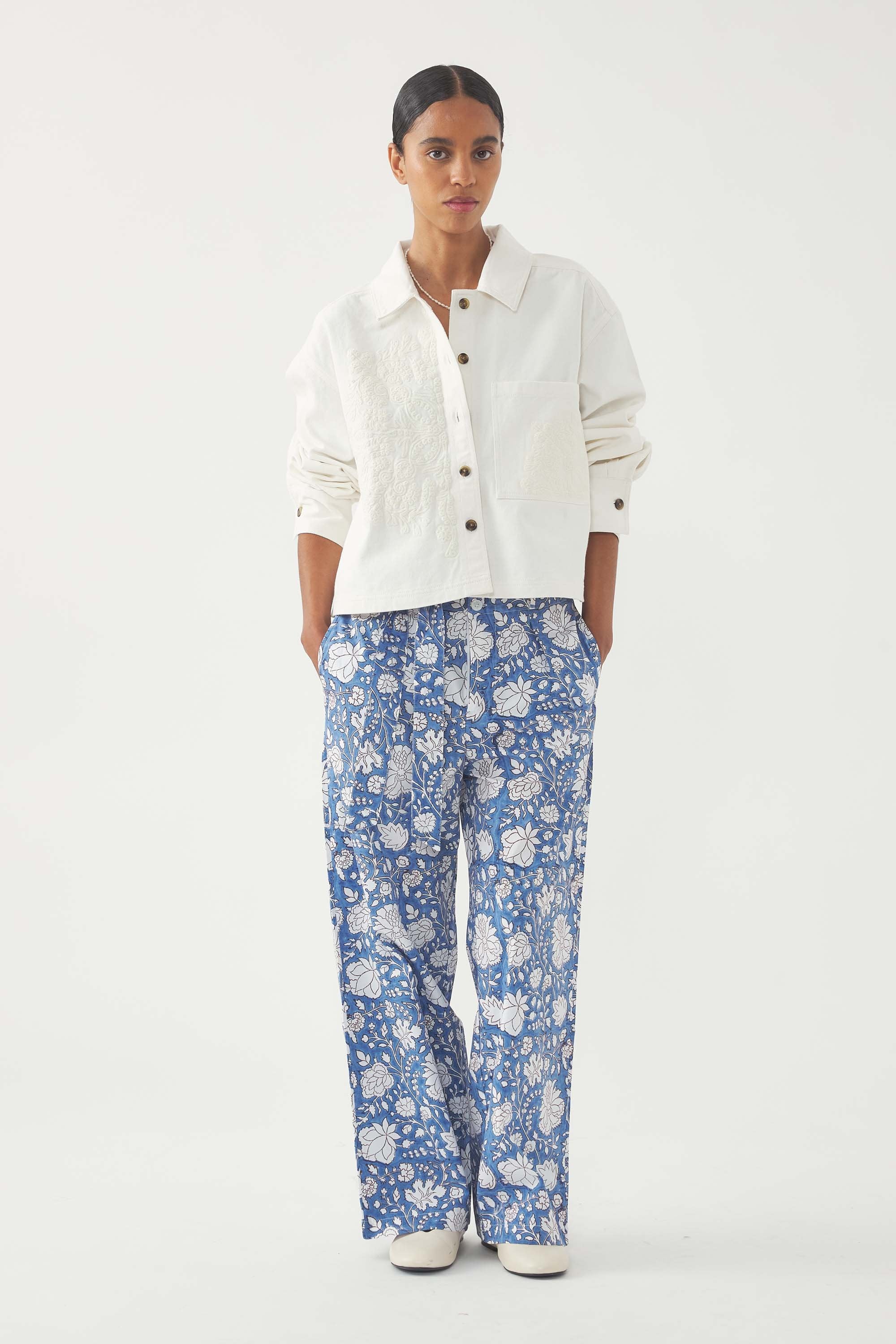 Pantalon June - Bleu