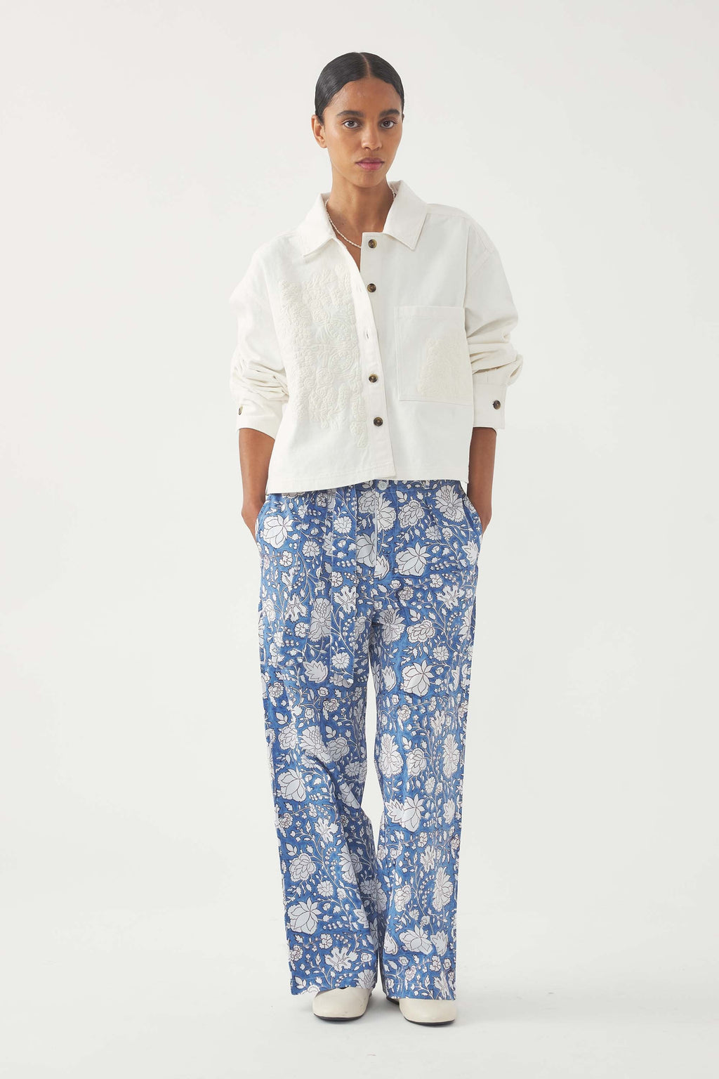 Pantalon June - Bleu
