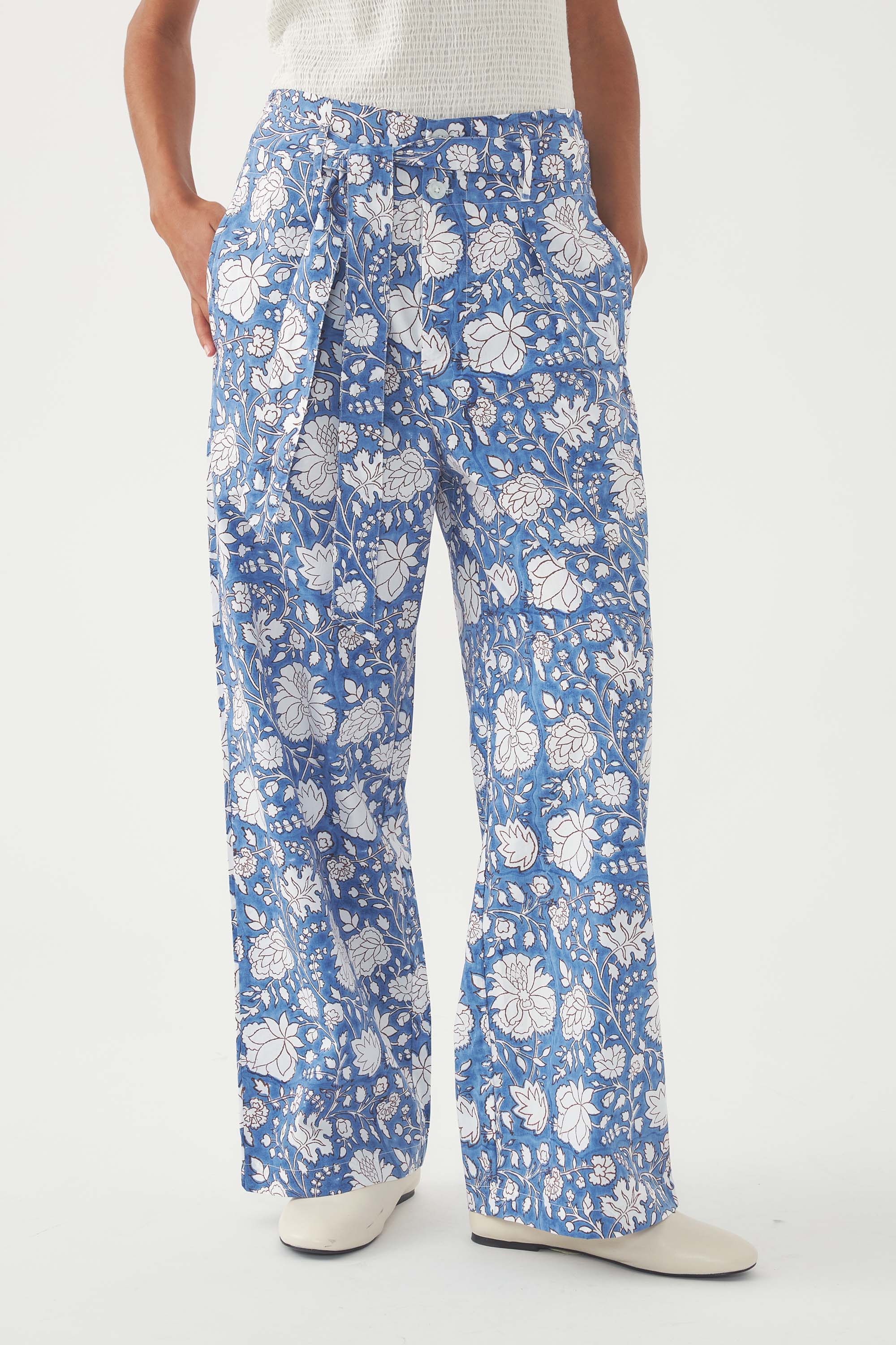 Pantalon June - Bleu