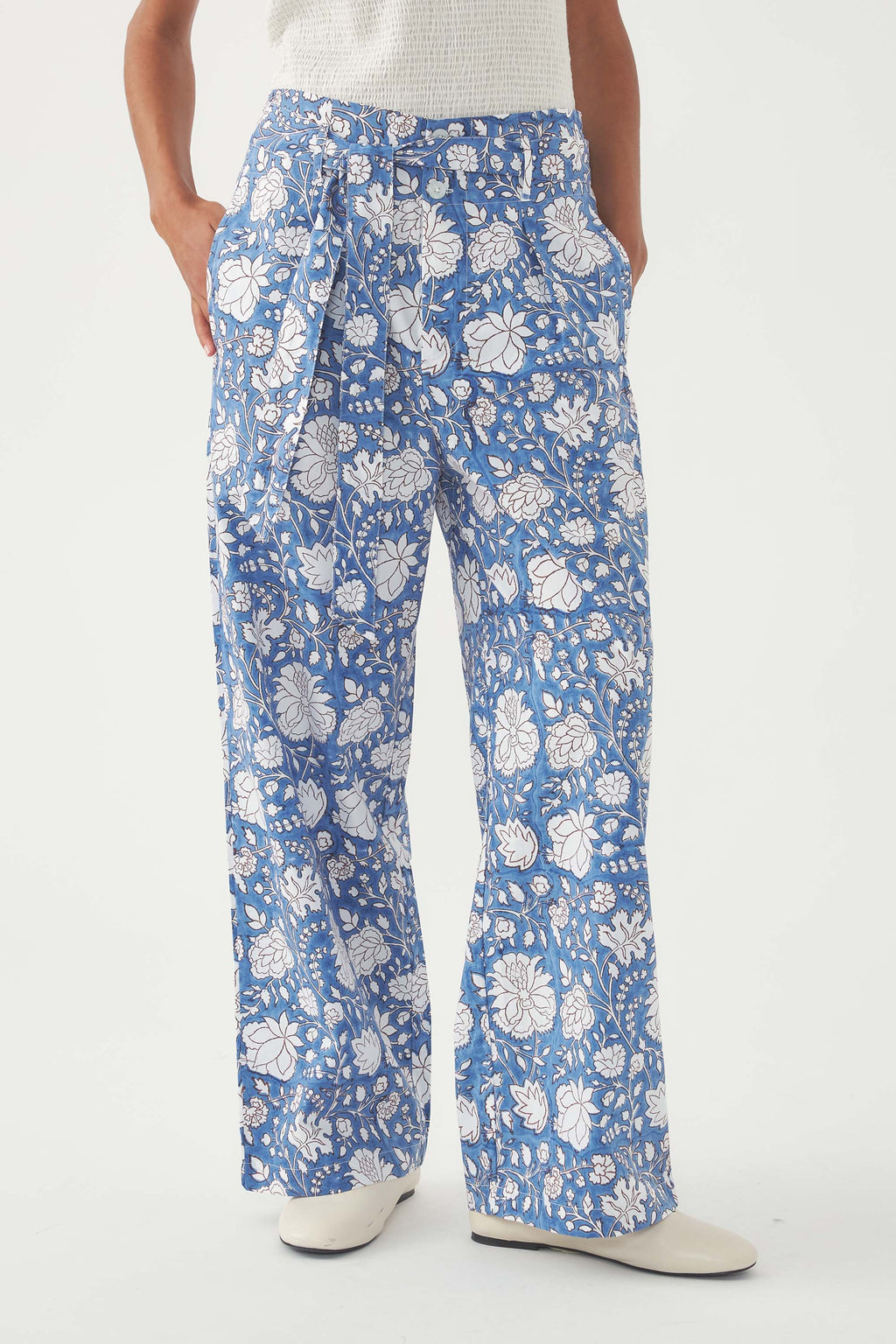 Pantalon June - Bleu