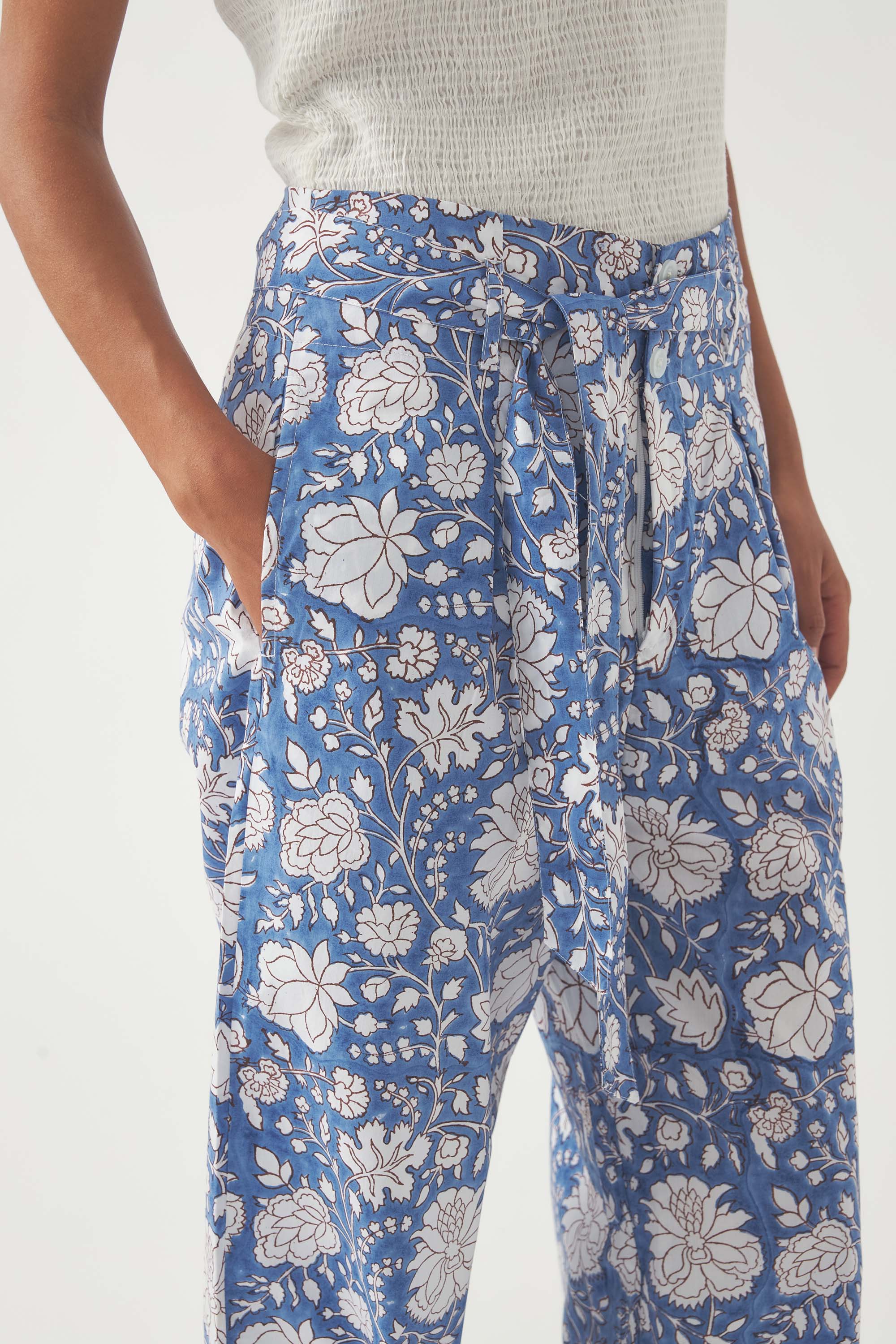Pantalon June - Bleu